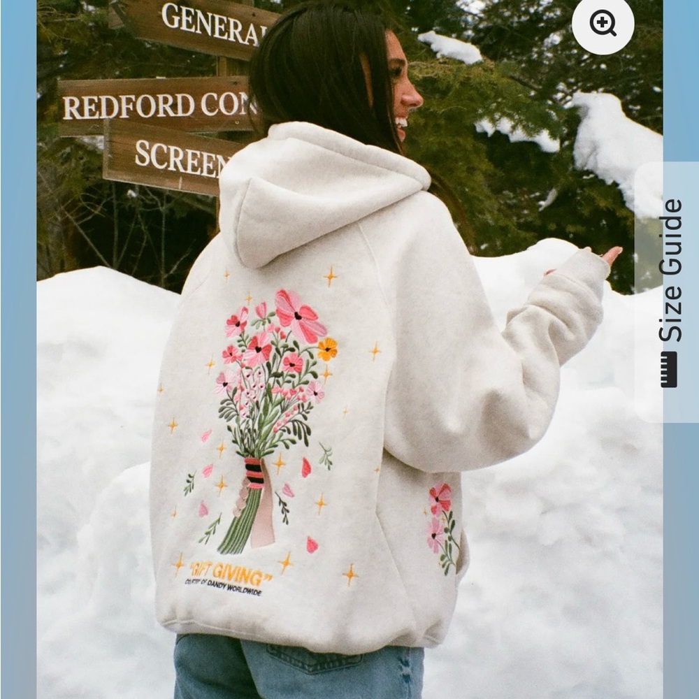 Dandy Worldwide “Gift Giving” Oversized Lux Hoodie